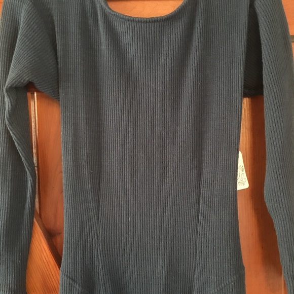 NWT**Free People**Dress**Pockets**Blue**Open Back - Picture 12 of 14